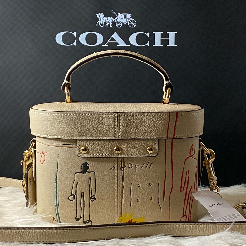 💰SOLD - C5655 - Coach X Jean Michel Basquiat Kay Crossbody - Picture 6 of 10